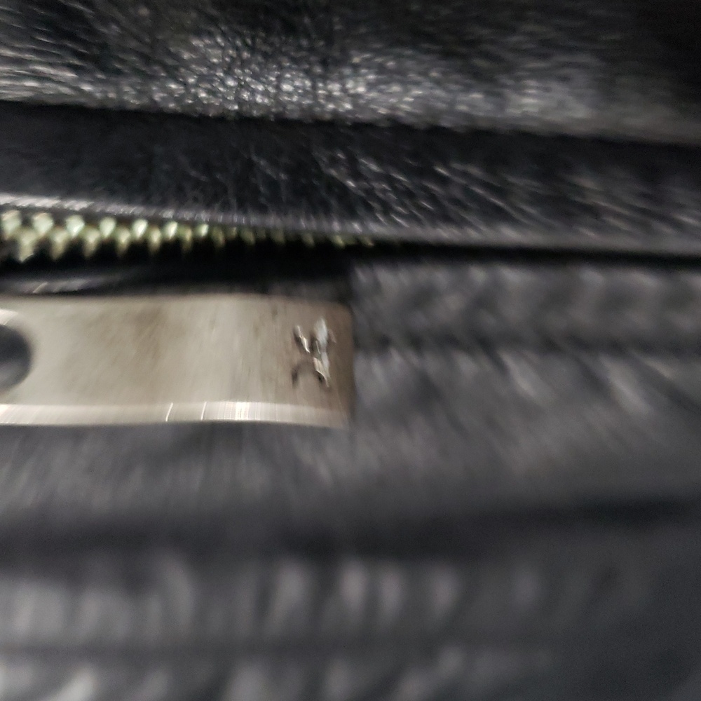 leather jacket from macys. one owner - Picture 3 of 11